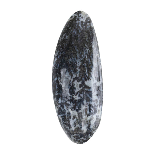 Dendritic Agate Gemstone - Freeform Cabochon 37mm x 13mm - Pkg/1