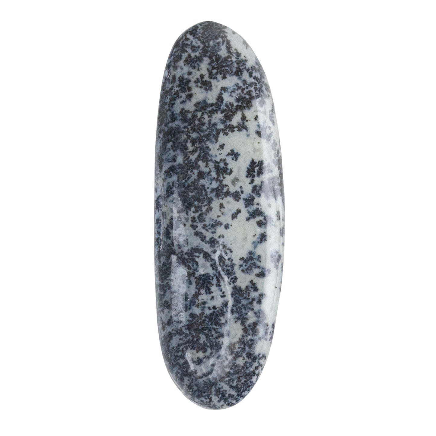 Dendritic Agate Gemstone - Freeform Cabochon 40mm x 13mm - Pkg/1