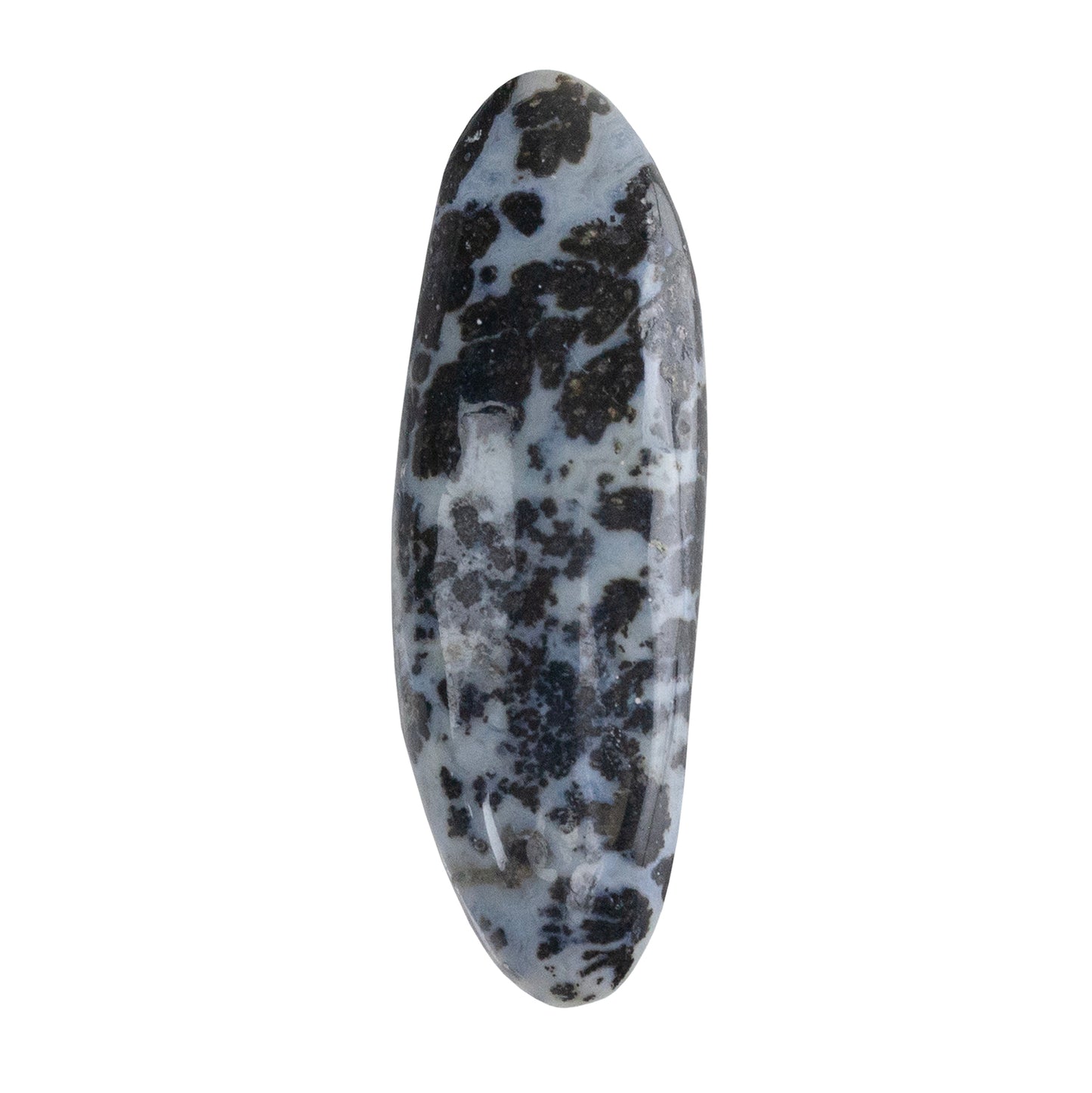 Dendritic Agate Gemstone - Freeform Cabochon 39mm x 12mm - Pkg/1