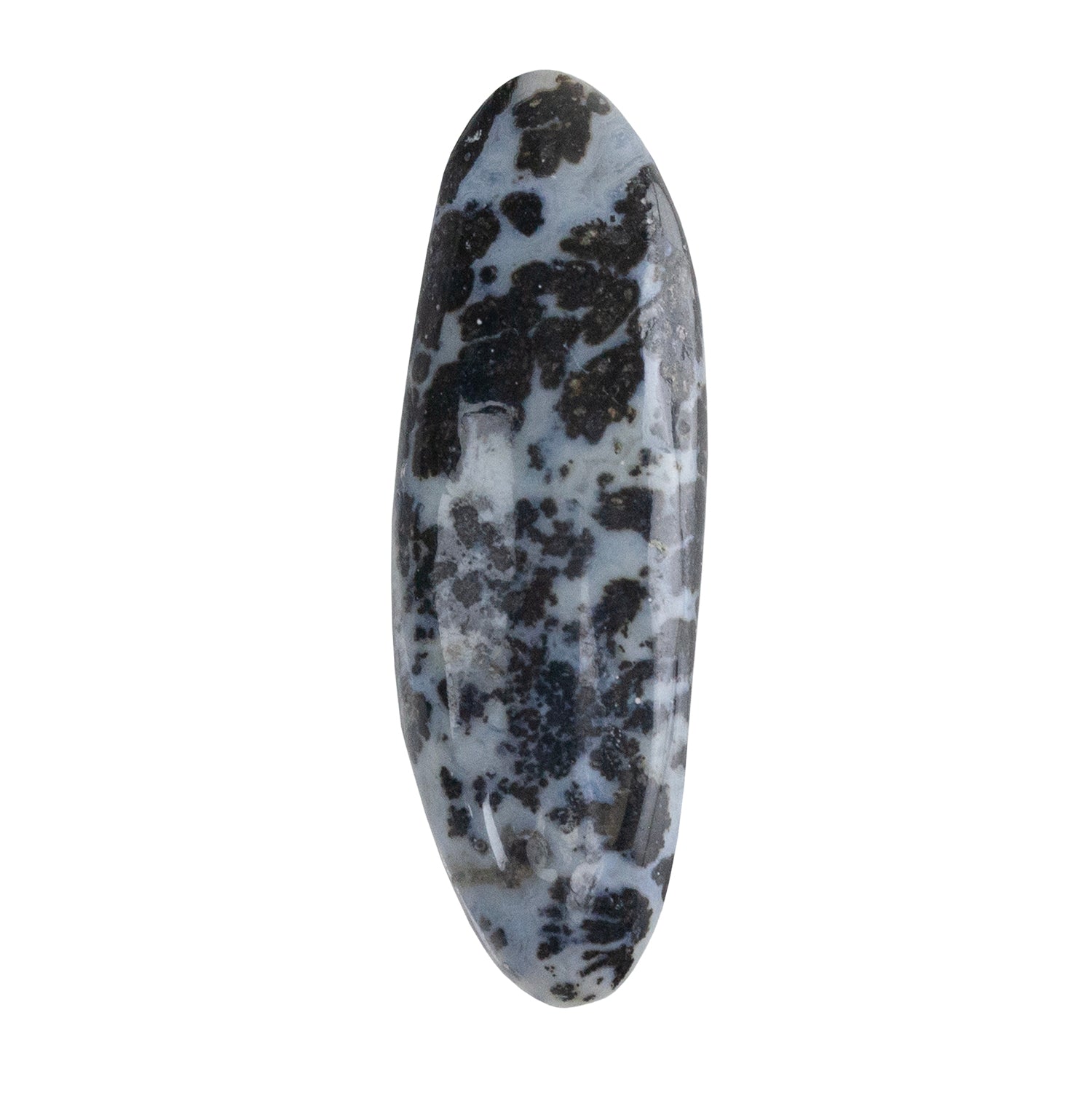 Dendritic Agate Gemstone - Freeform Cabochon 39mm x 12mm - Pkg/1