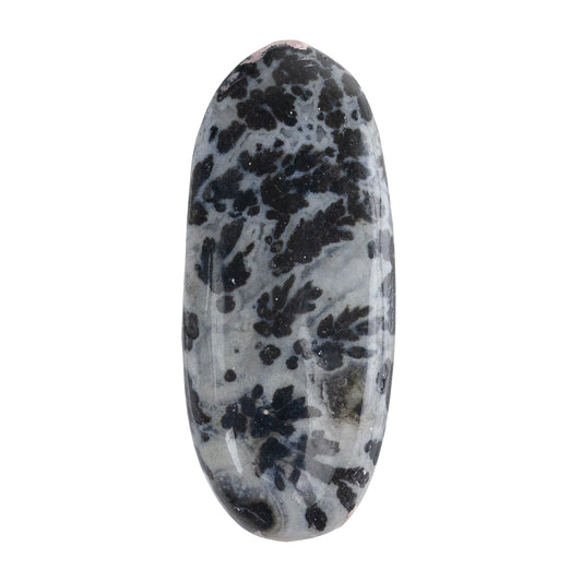 Dendritic Agate Gemstone - Freeform Cabochon 38mm x 16mm - Pkg/1