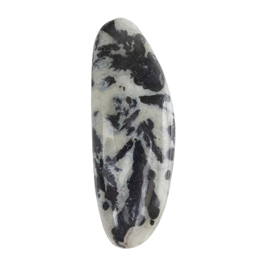 Dendritic Agate Gemstone - Freeform Cabochon 36mm x 13mm - Pkg/1