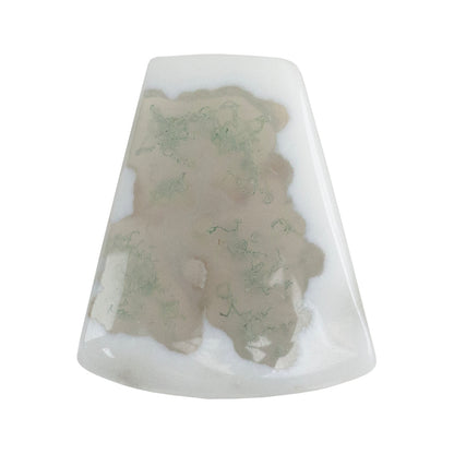 Moss Agate Gemstone - Oval Cabochon 25mm x 21mm - Pkg/1