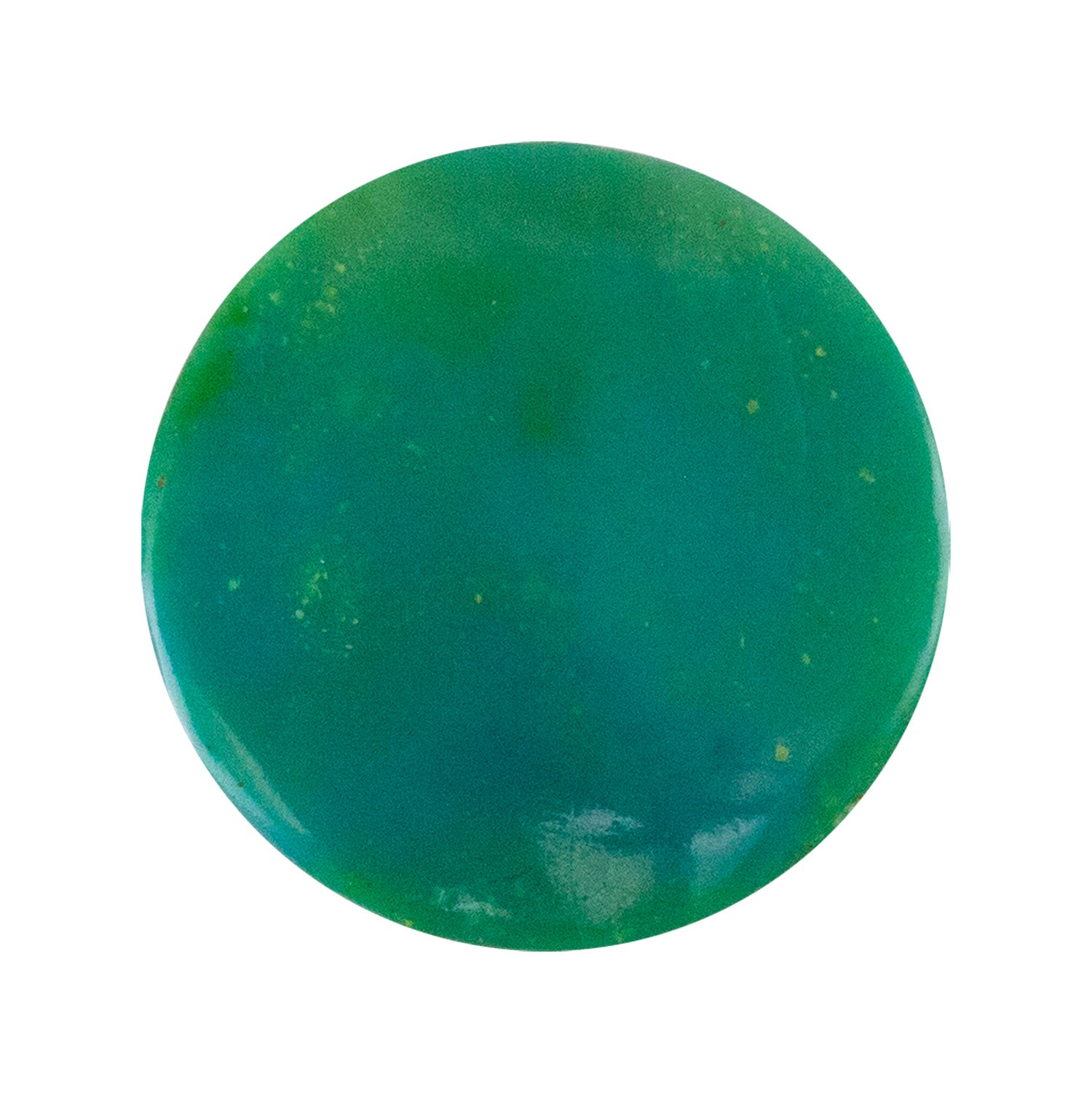 Peruvian Blue Opal Gemstone - Round Cabochon 14mm Pkg/1