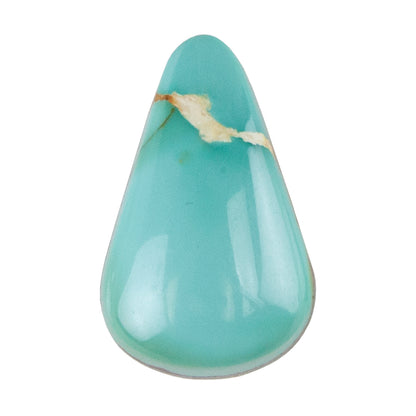 Royston Turquoise Gemstone - Freeform Cabochon 19mm x 18mm - Pkg/1 