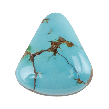 Royston Turquoise Gemstone - Freeform Cabochon 20mm x 19mm - Pkg/1