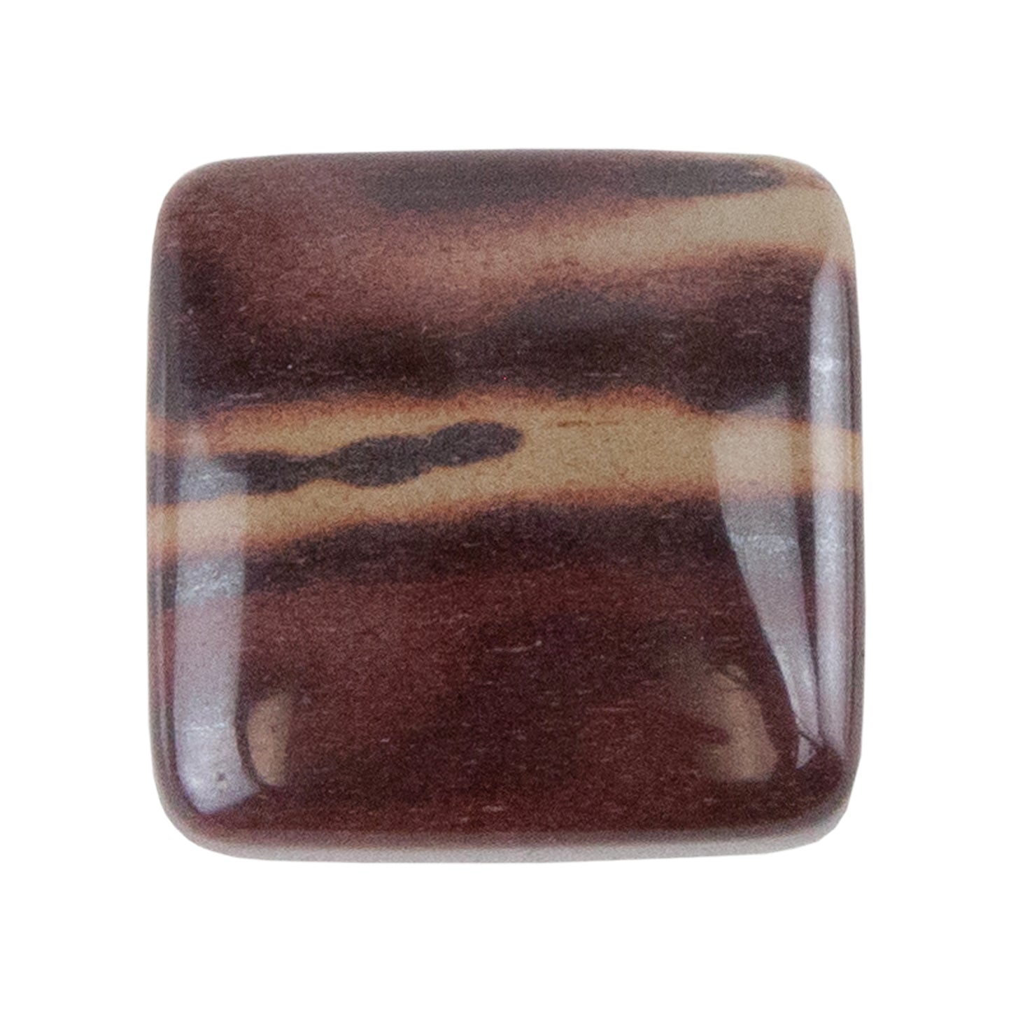 Zebra Stone - Cushion Cabochon 17mm - Pkg/1