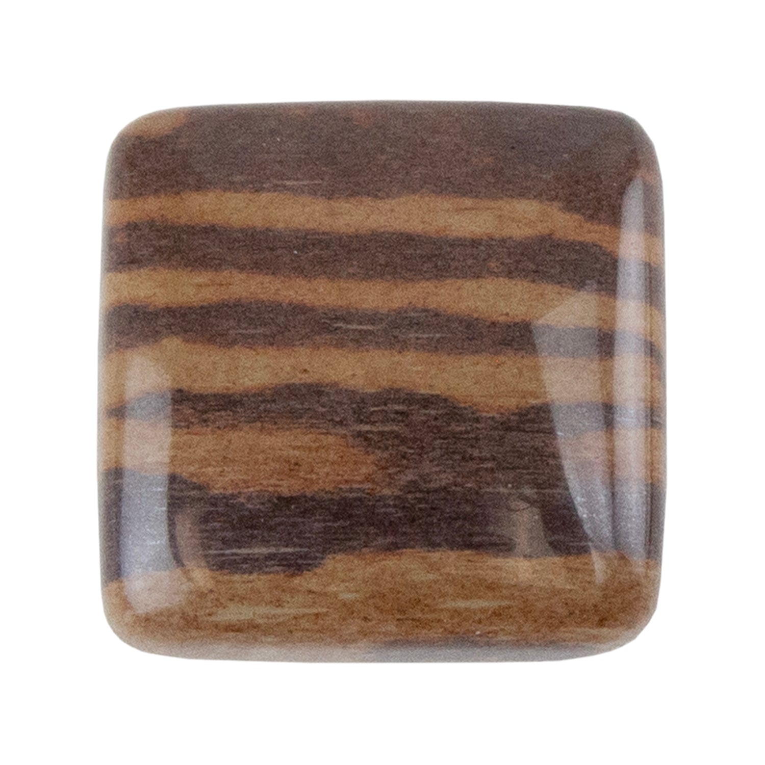 Zebra Stone - Cushion Cabochon 17mm - Pkg/1