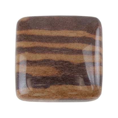 Zebra Stone - Cushion Cabochon 17mm - Pkg/1