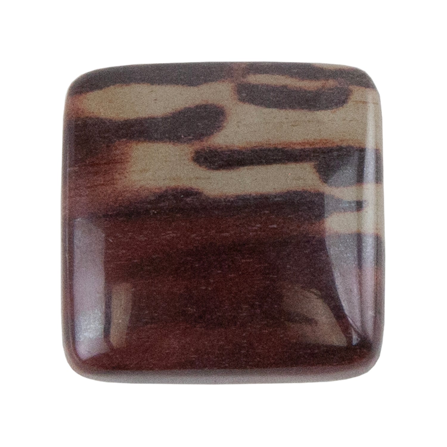 Zebra Stone - Cushion Cabochon 17mm - Pkg/1