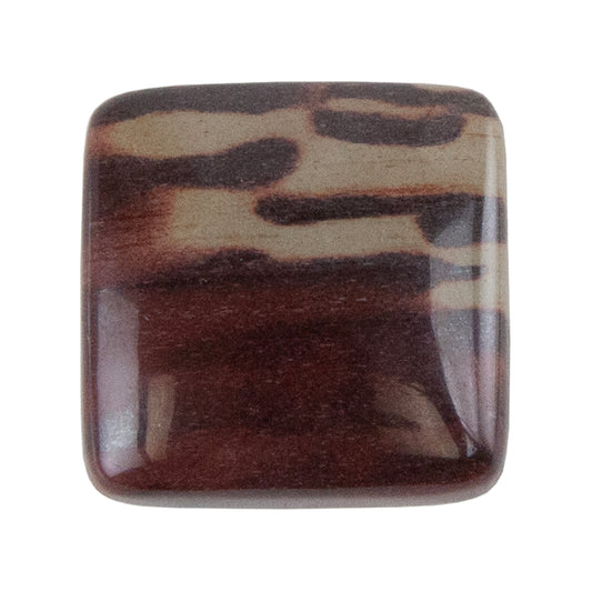 Zebra Stone - Cushion Cabochon 17mm - Pkg/1