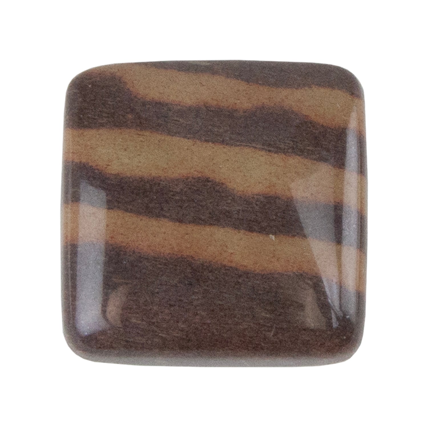 Zebra Stone - Cushion Cabochon 17mm - Pkg/1