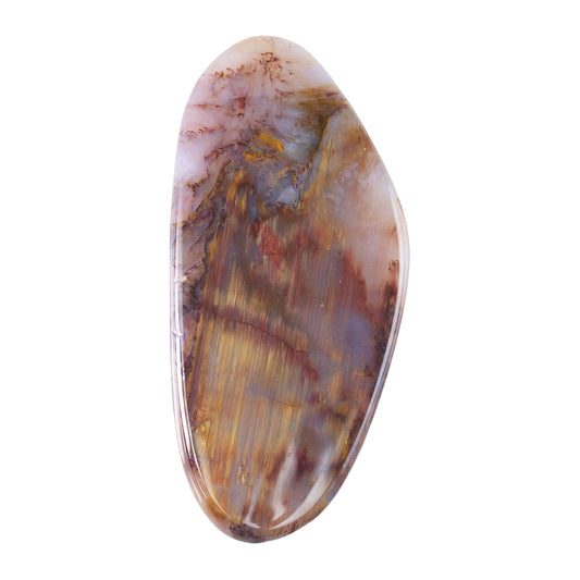 Pietersite Gemstone - Freeform Cabochon 40mm x 19mm Pkg/1