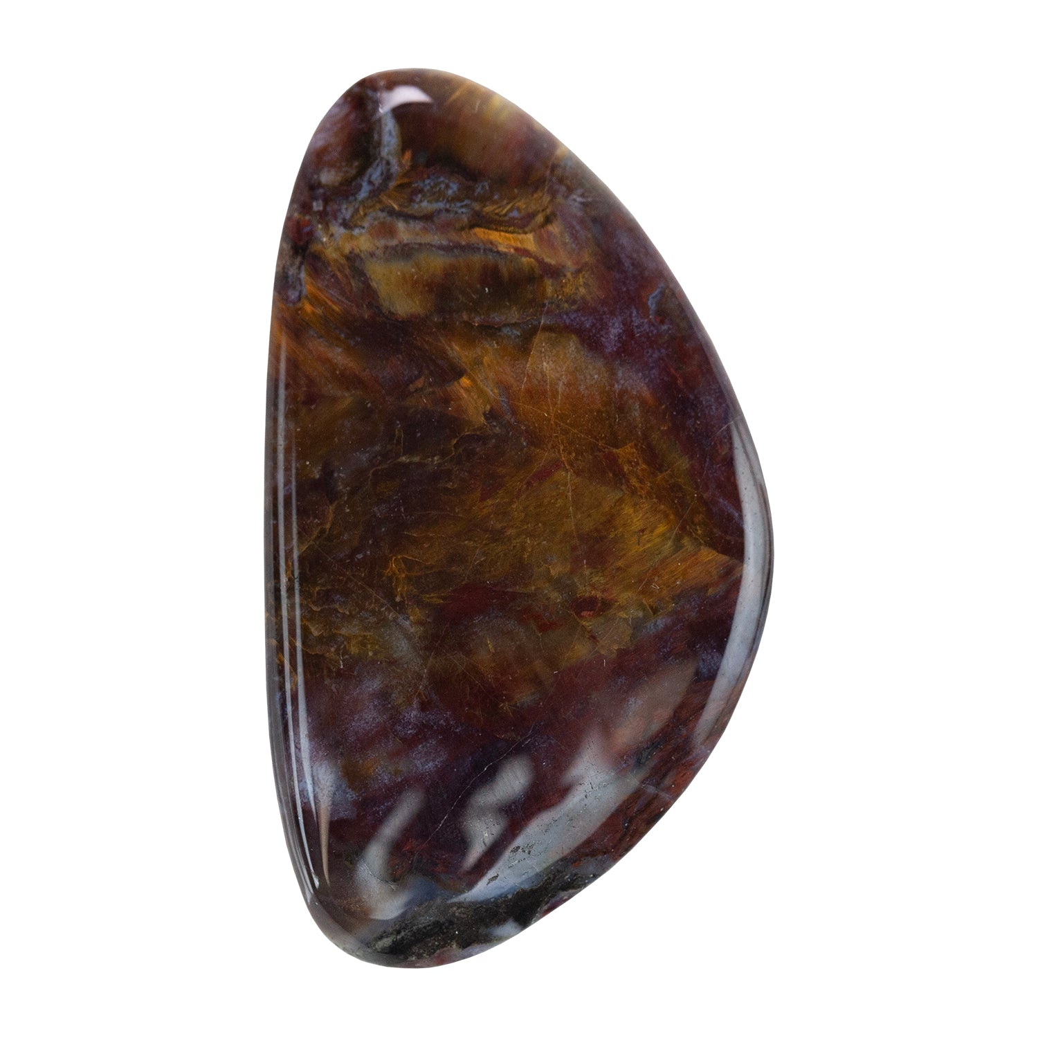 Pietersite Gemstone - Freeform Cabochon 40mm x 22mm Pkg/1