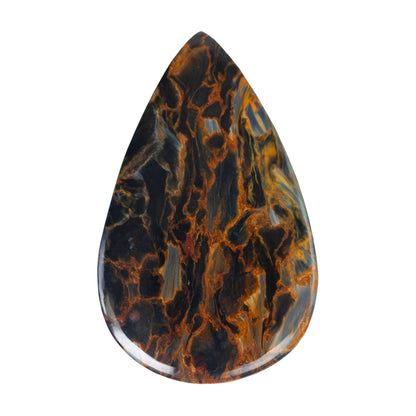 Pietersite Gemstone - Pear Cabochon 41mm x 26mm Pkg/1