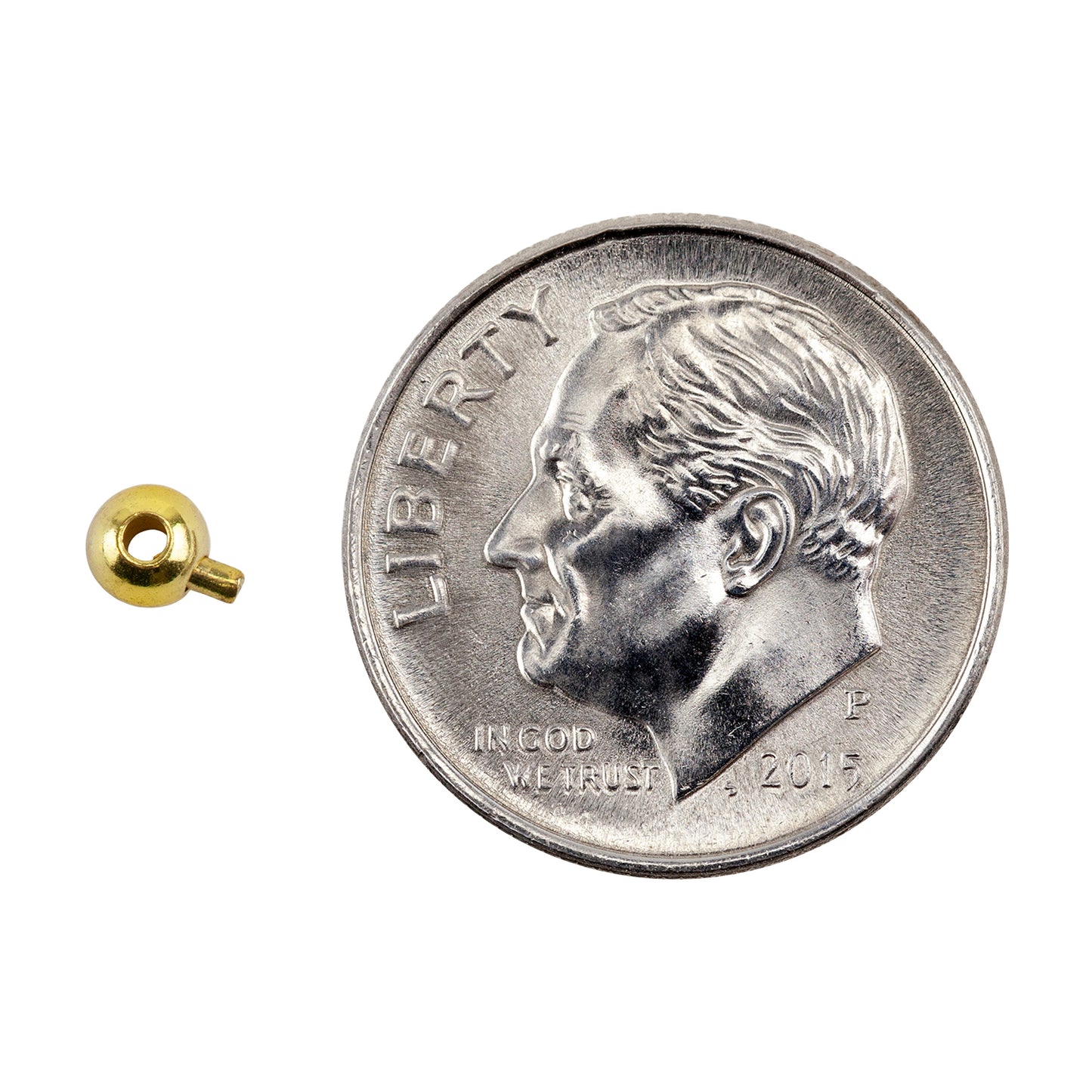 Magical Crimp Loks - Gold Plate .02mm  with dime
