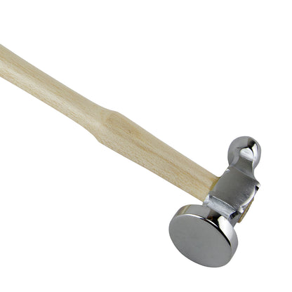 Chasing Hammer German Style

Use the large face to strike small tools and peen end for texturing or making rivets.

This top quality hammer should be in every metal clay toolbox. Case hardened stainless steel head and ergonomically designed for perfect striking. A very comfortable and easy to use hammer. Head weighs 3oz with a 25mm face.