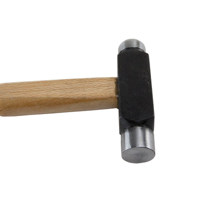 Hammer - Ball-pein

Use as a good general purpose studio hammer. General use hammer with one flat end and other end round. Hardwood handle.