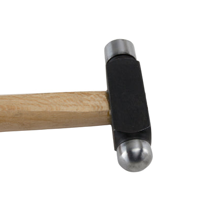 Hammer - Ball-pein

Use as a good general purpose studio hammer. General use hammer with one flat end and other end round. Hardwood handle.