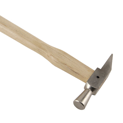 Hammer - Swiss Style

Use this extra small hammer for delicate riveting and forging work.

Small, handy Swiss-style hammer for riveting, shaping, and other precision work. Made in Switzerland.