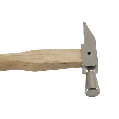 Hammer - Swiss Style

Use this extra small hammer for delicate riveting and forging work.

Small, handy Swiss-style hammer for riveting, shaping, and other precision work. Made in Switzerland.