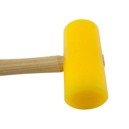 Mallet - Plastic - Weighted 6 oz

Use to minimize distortion to a struct surface. Weighted head provides more force to each blow.

This ultra-high-molecular-weight plastic mallet does not mar. The nonporous material is tough, easy to clean and will not delaminate.