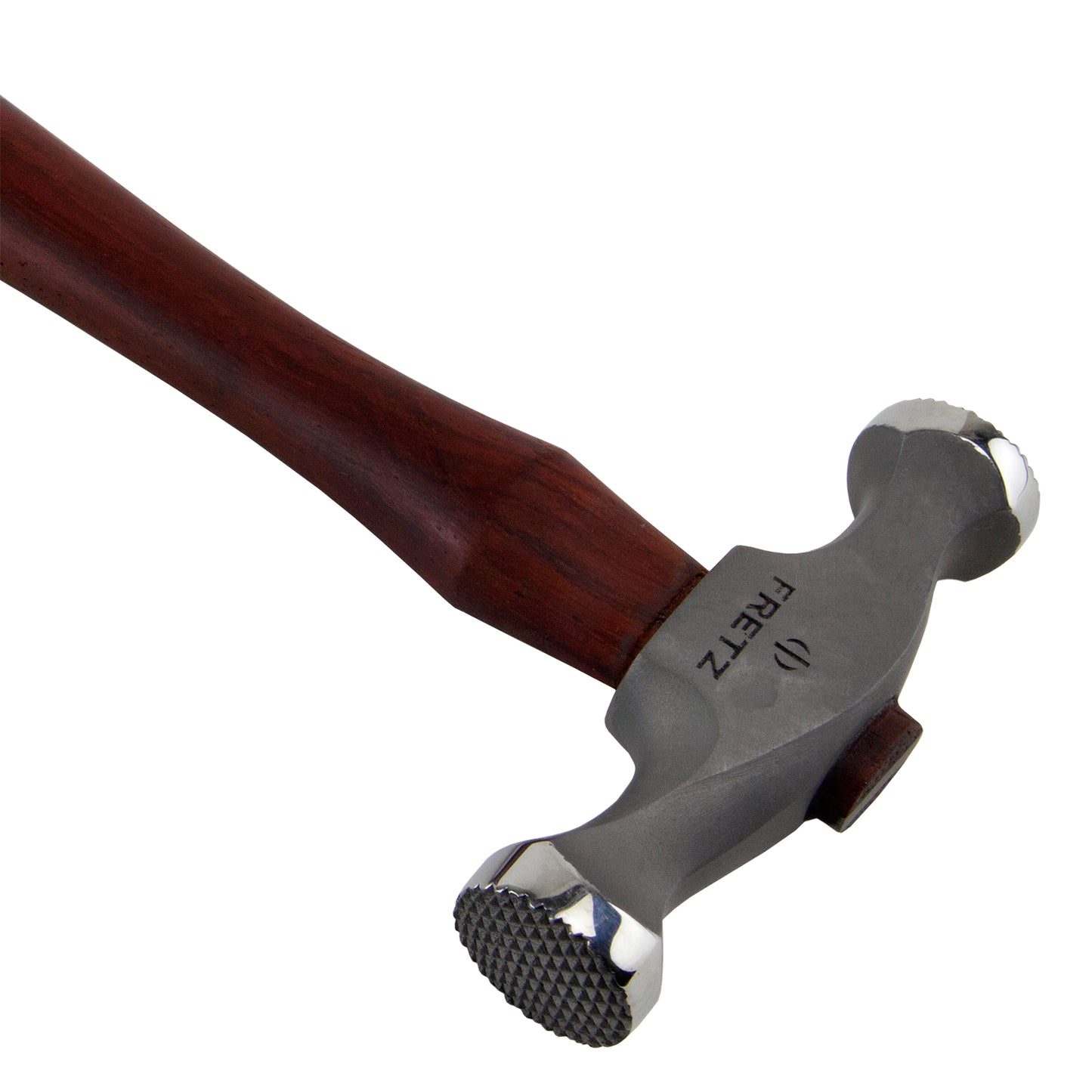 Texturing Hammer - Sandstone

The Fretz Sandstone texturing hammer can be used with overlapping blows resulting in a texture similar in appearance to broken sandstone. This texture can add dramatic contrast when used next to smooth surface areas. Made of 420 stainless steel and Padauk wood.