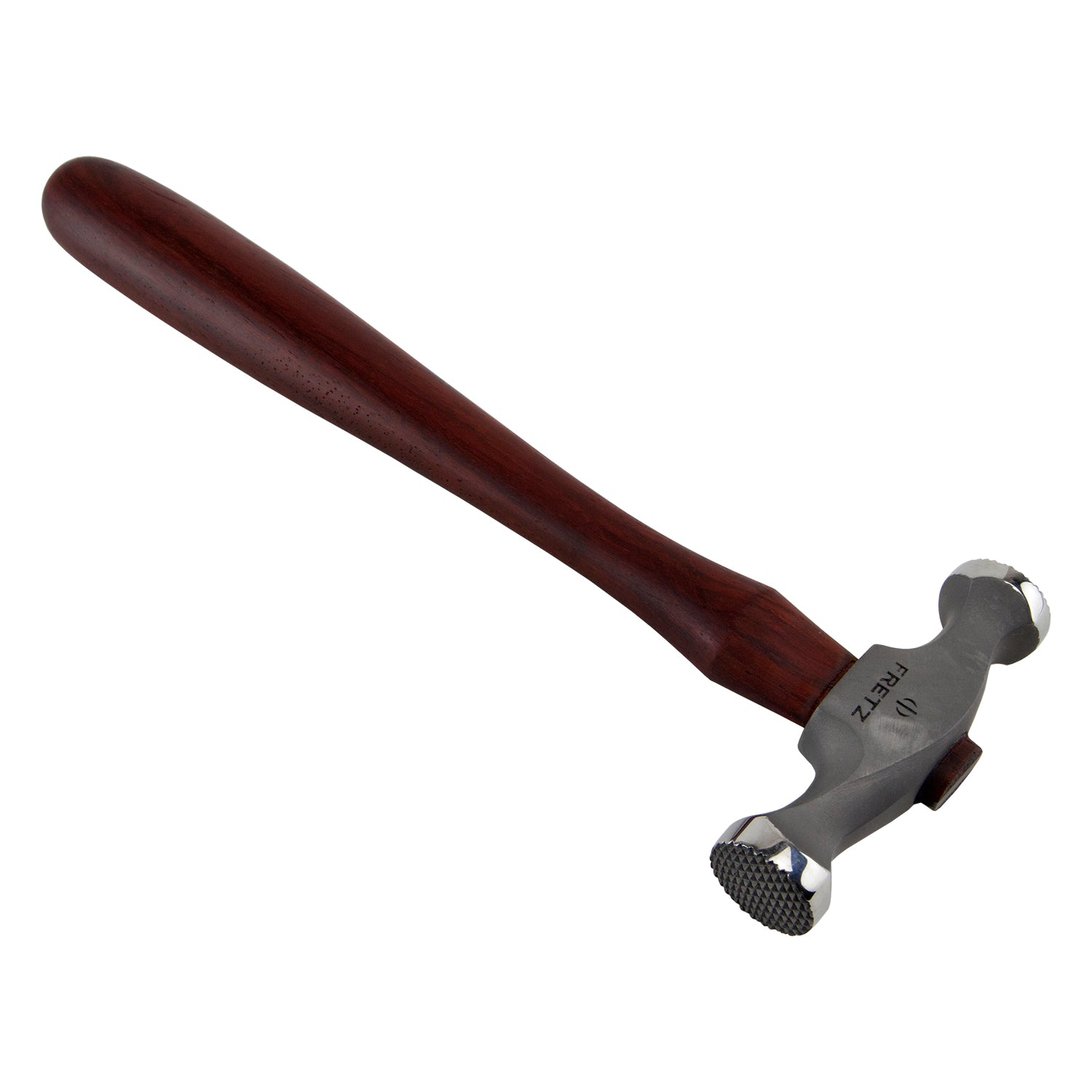 Texturing Hammer - Sandstone

The Fretz Sandstone texturing hammer can be used with overlapping blows resulting in a texture similar in appearance to broken sandstone. This texture can add dramatic contrast when used next to smooth surface areas. Made of 420 stainless steel and Padauk wood.