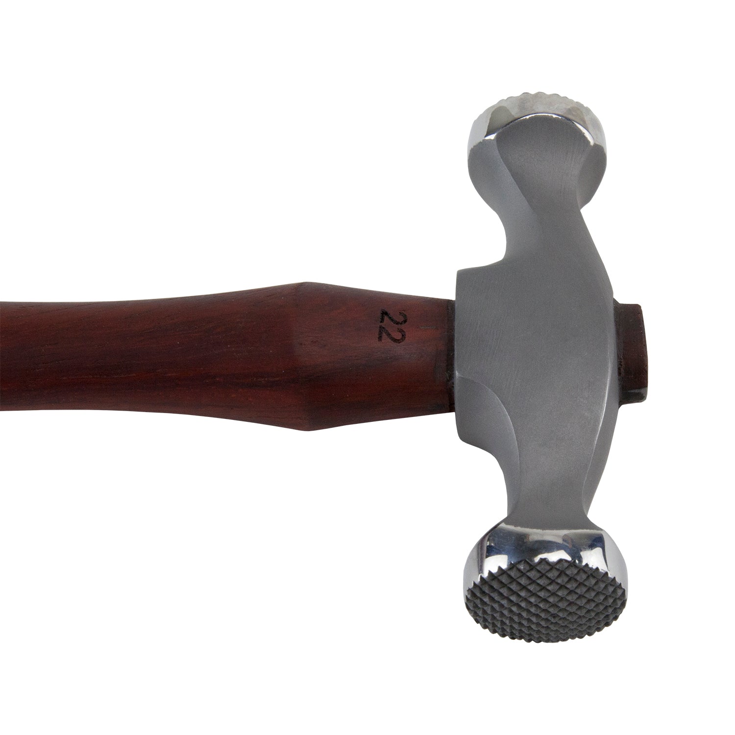 Texturing Hammer - Sandstone

The Fretz Sandstone texturing hammer can be used with overlapping blows resulting in a texture similar in appearance to broken sandstone. This texture can add dramatic contrast when used next to smooth surface areas. Made of 420 stainless steel and Padauk wood.