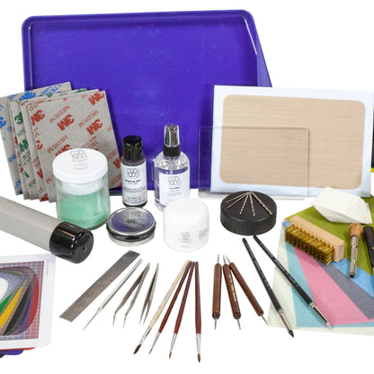 Deluxe Metal Clay Starter Tool Kit - Cool Tools