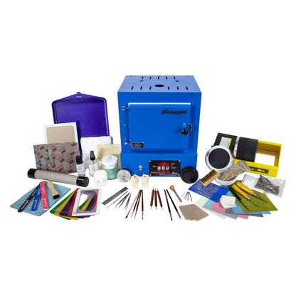 Deluxe Metal Clay Starter Tool Kit with Paragon SC2 Kiln - Cool Tools