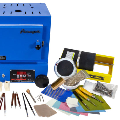 Deluxe Metal Clay Starter Tool Kit with Paragon SC2 Kiln - Cool Tools