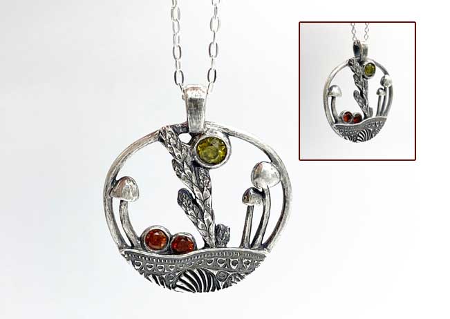 Craftcast Kit: Metal Clay Garden Magic: Crafting a Circle Pendant