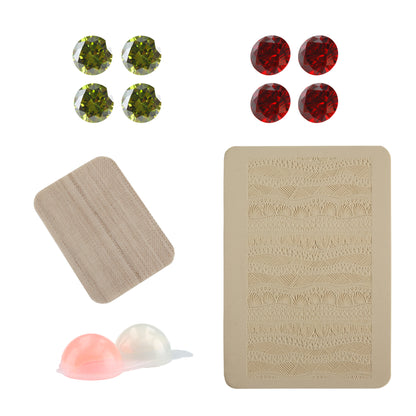 Craftcast Kit: Metal Clay Garden Magic: Crafting a Circle Pendant - Cool Tools