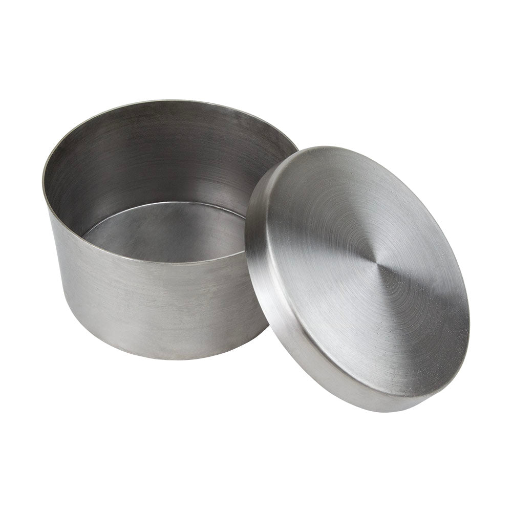 stainless steel Round Firing Pan with lid