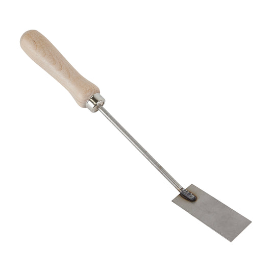 metal Enameling Spatula with wood handle
