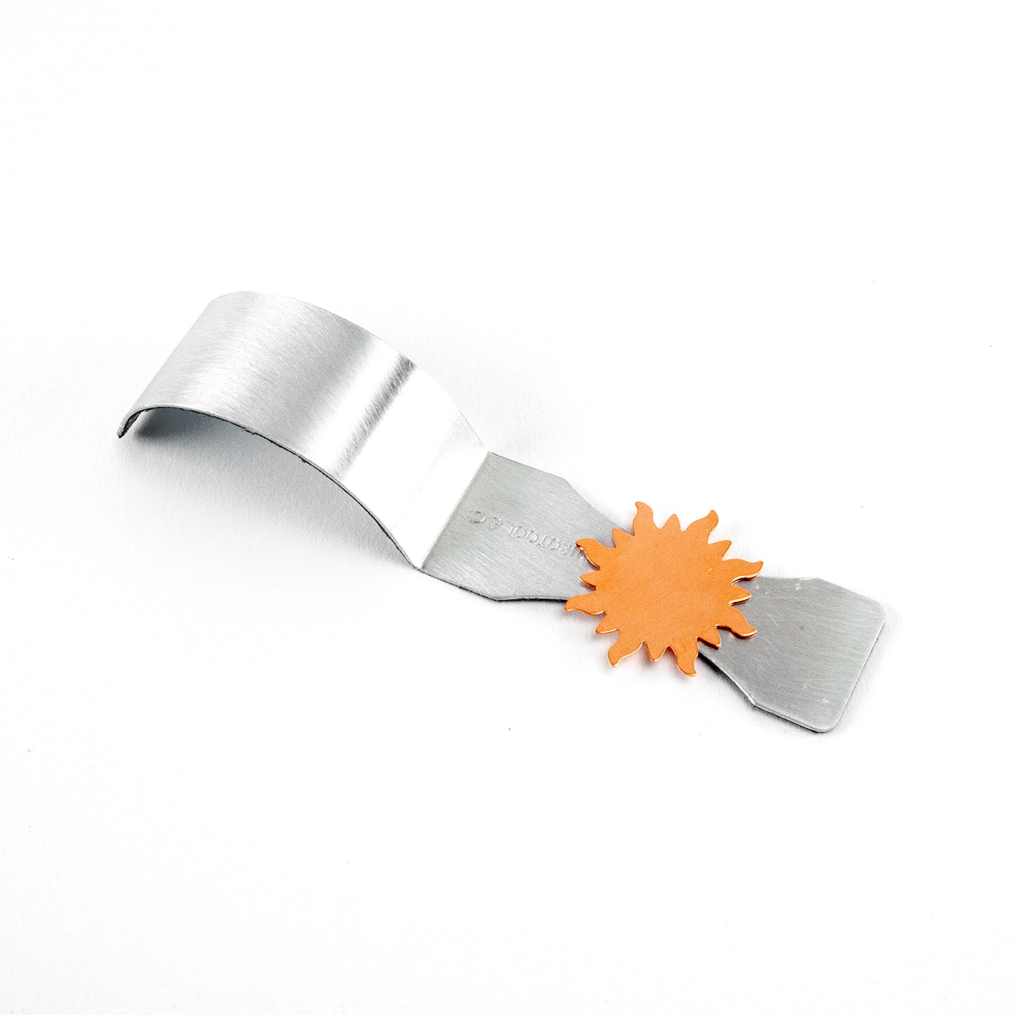 metal Enameling Spatula with metal blank