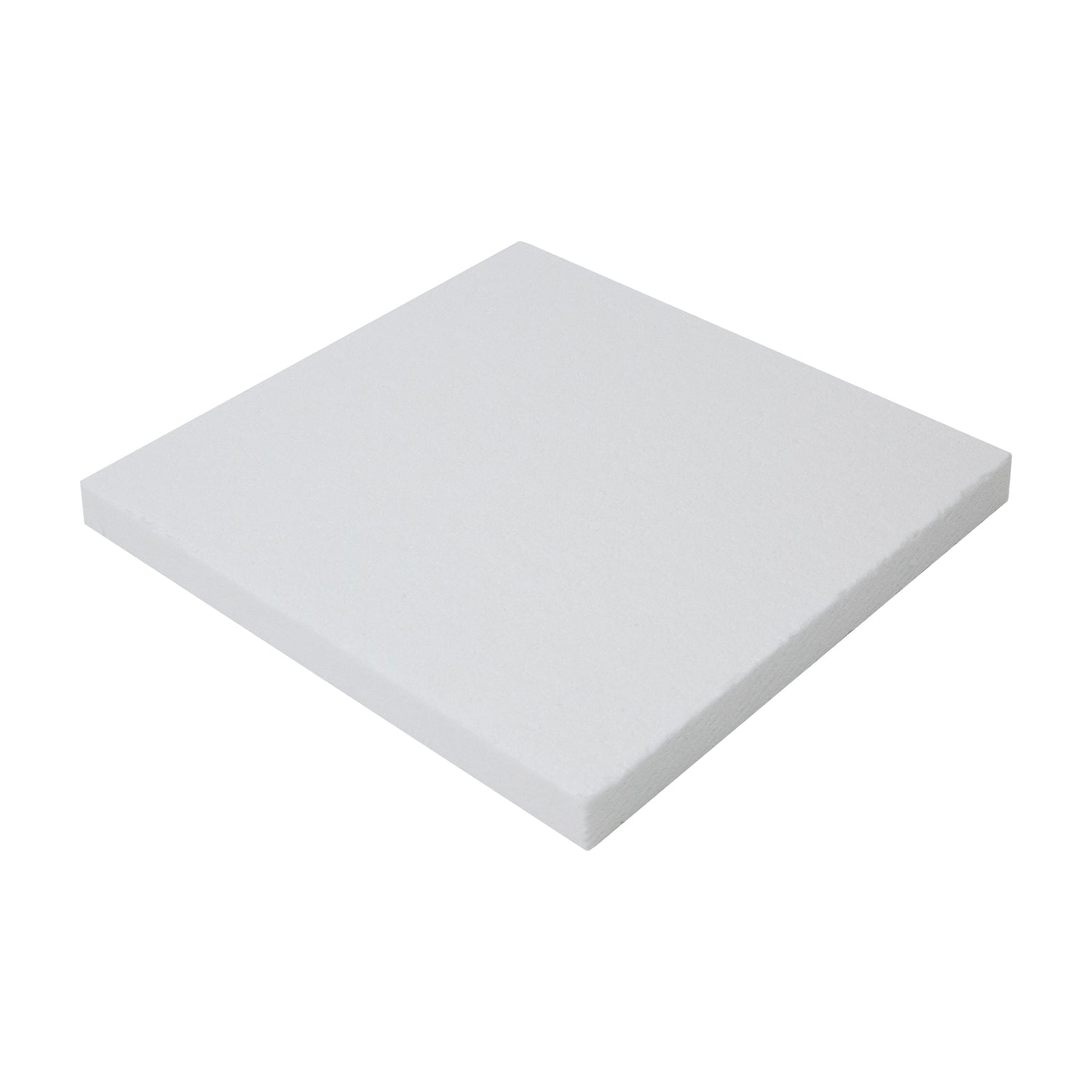 Kiln Shelf - Ceramic Fiber 6" x 6" x 1/2" Ready to use for soldering and torch firing. To use as a kiln shelf, first burn out the binders by firing the board alone at 1000°F for one minute. Leave the board to cool without opening the door. Kiln shelf is then ready to use. The kiln shelf can be heated up to 2300°F for continuous use.