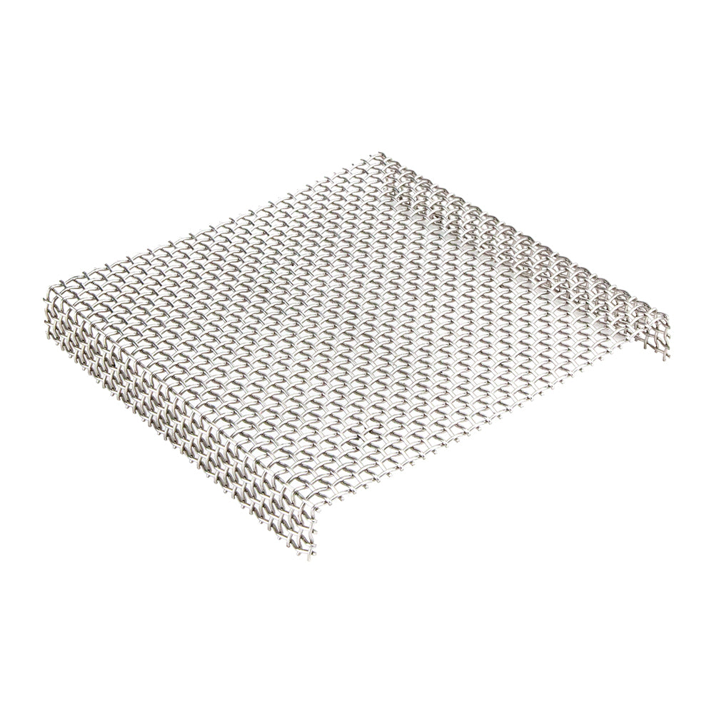 8 Mesh Lightweight Firing Rack with Flanged Sides - 4"