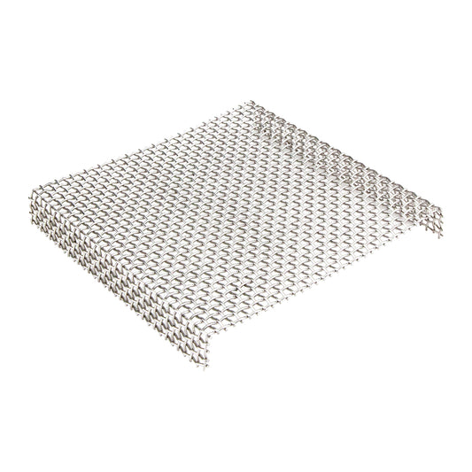 8 Mesh Lightweight Firing Rack with Flanged Sides - 4"