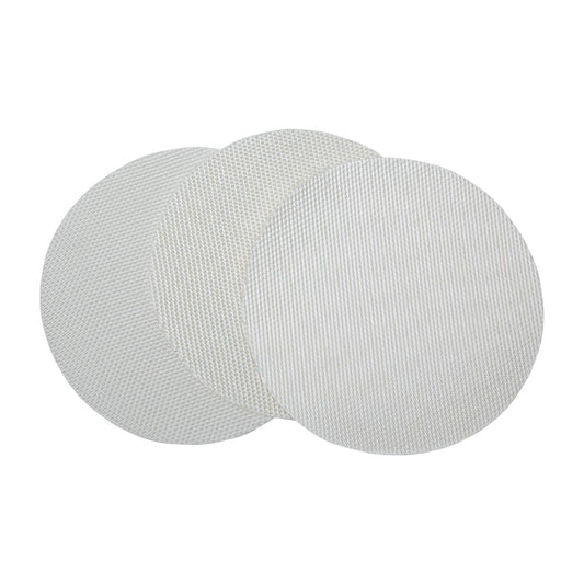 Kiln Disk Set of 3 - Woven Fiber