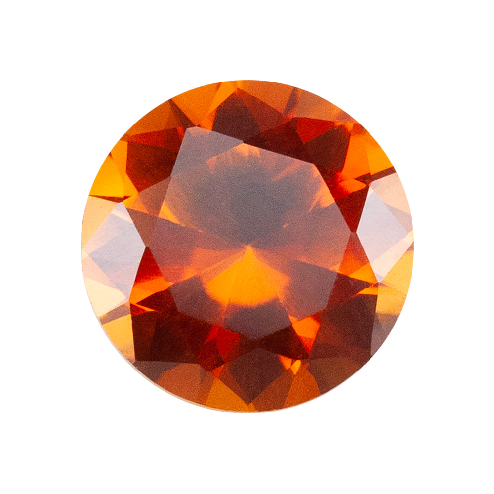 Lab Gemstone - Golden Topaz - Round 