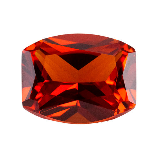 Lab Gemstone - Corundum Citrine - Barrel