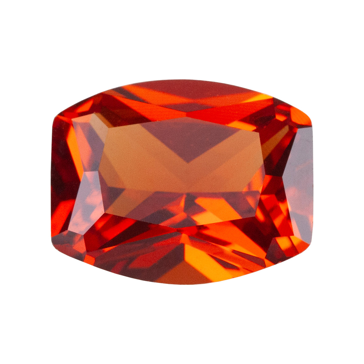 Lab Gemstone - Corundum Citrine - Barrel