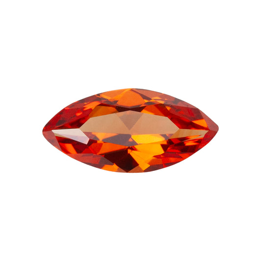 Lab Gemstone - Corundum Citrine - Marquise