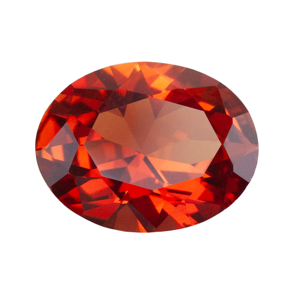 Lab Gemstone - Corundum Citrine - Oval