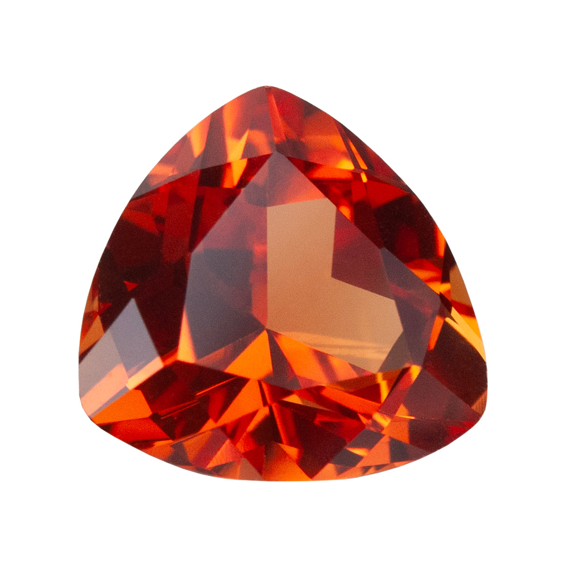 Lab Gemstone - Corundum Citrine - Trillion