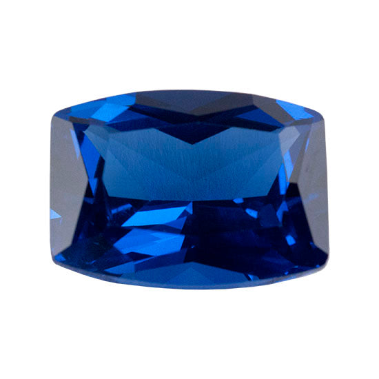 Lab Gemstone - Blue Spinel - Barrel