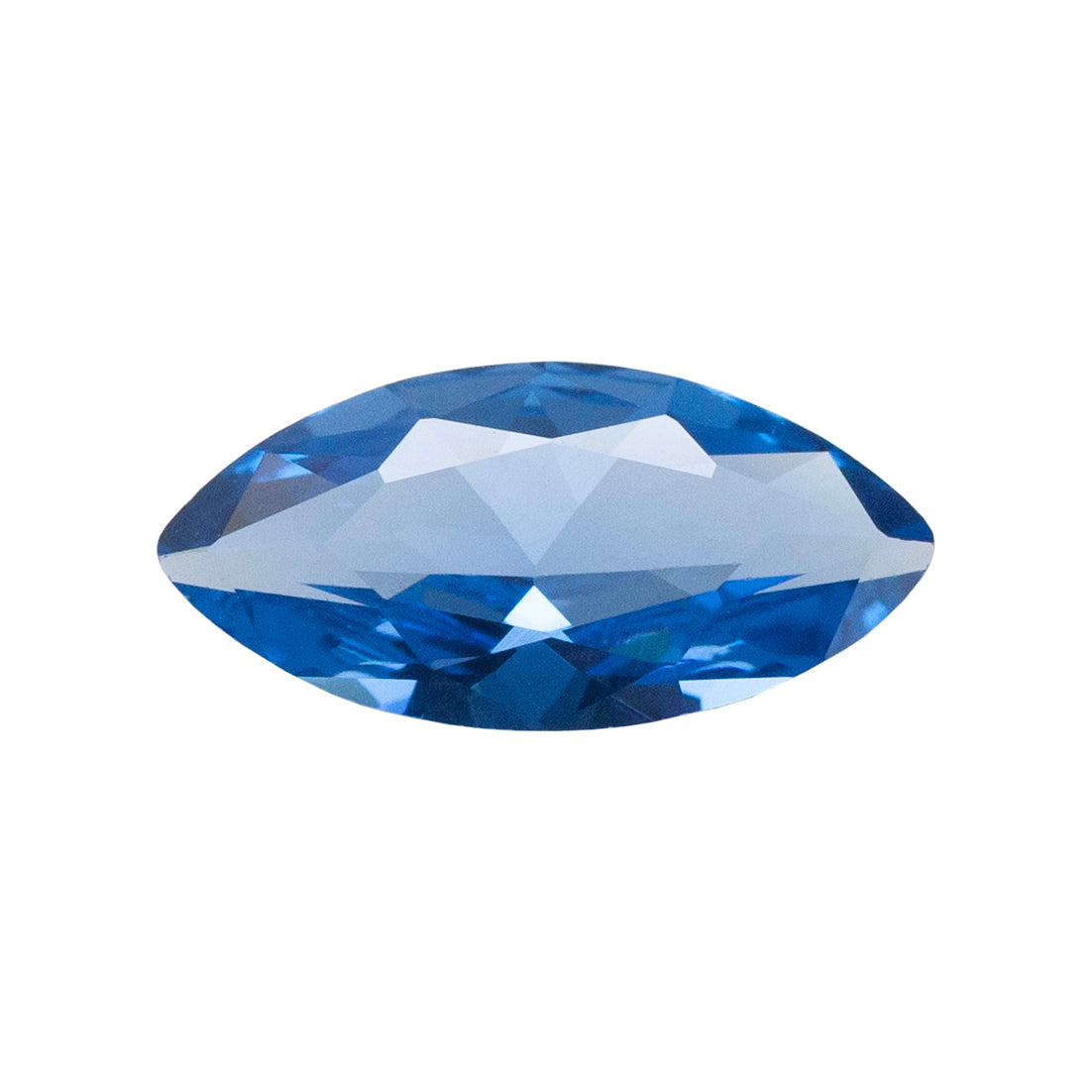 Lab Gemstone - Blue Spinel - Marquise