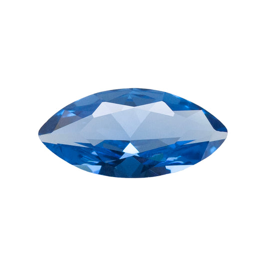 Lab Gemstone - Blue Spinel - Marquise